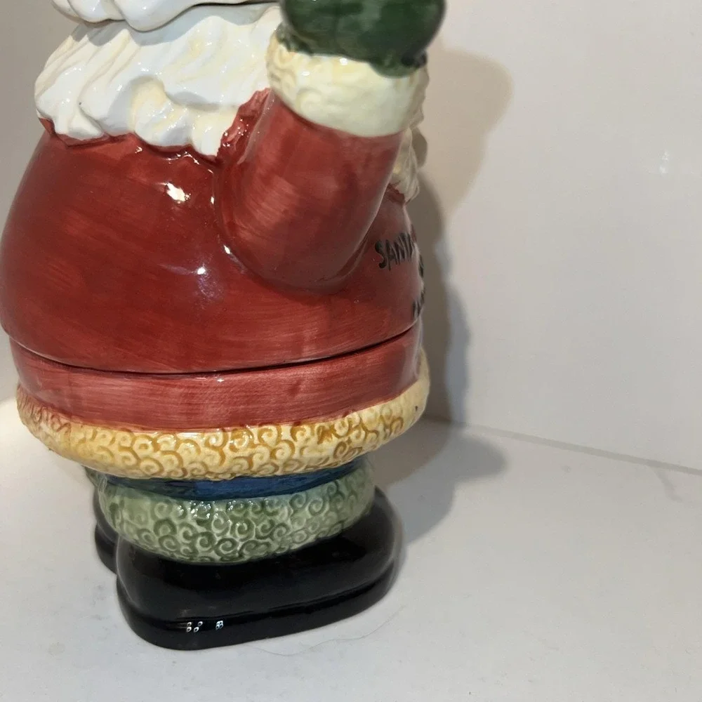 Santa Claus‎ Tea For One Set Ceramic Teapot and Mug Christmas Holiday Decor